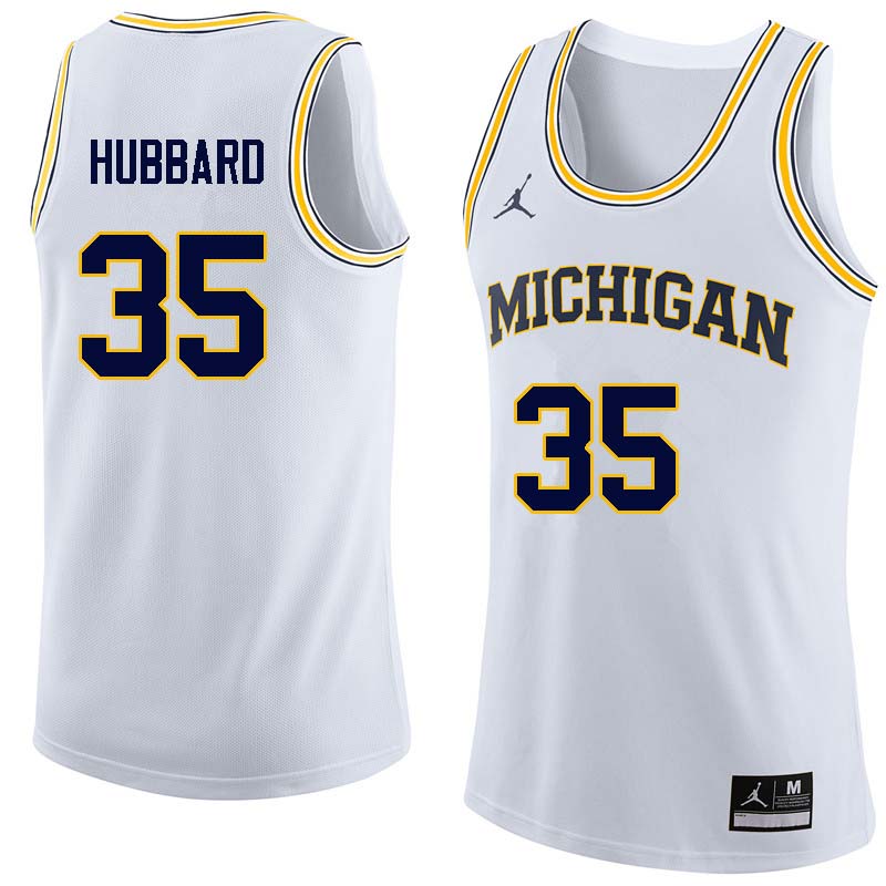 Men #35 Phil Hubbard Michigan Wolverines College Basketball Jerseys Sale-White